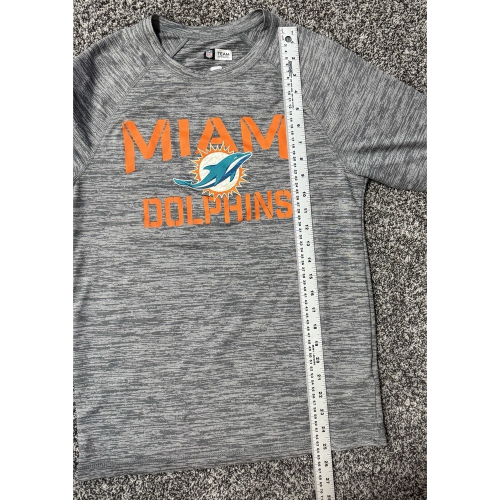 2 Miami Dolphins Shirt Men's Small Nike Apparel Teal Short Sleeve NFL Football - Picture 10 of 12